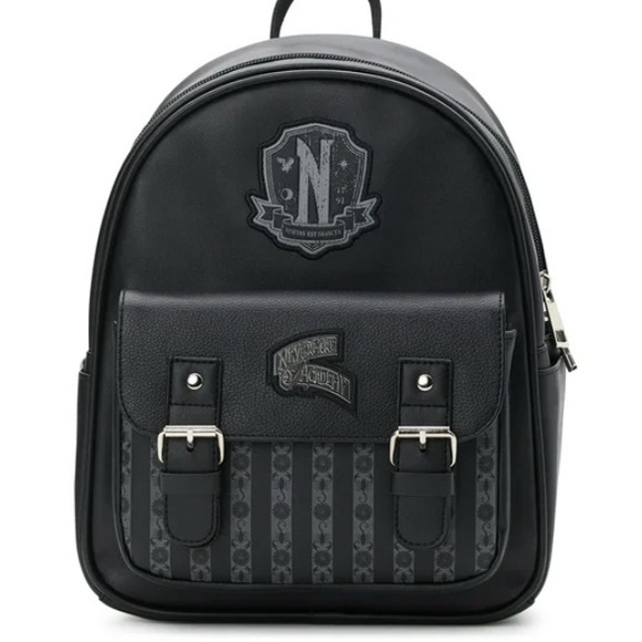 Wednesday Addams Handbags - Wednesday Addams Women’s Mini Backpack